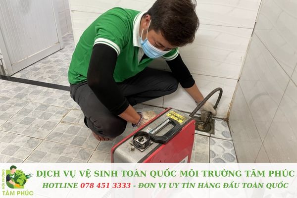 Những cam kết về hoạt động thông cống nghẹt tại Trà Vinh từ Môi Trường Tâm Phúc