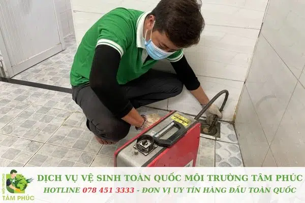 Những cam kết về hoạt động thông cống nghẹt tại Trà Vinh từ Môi Trường Tâm Phúc