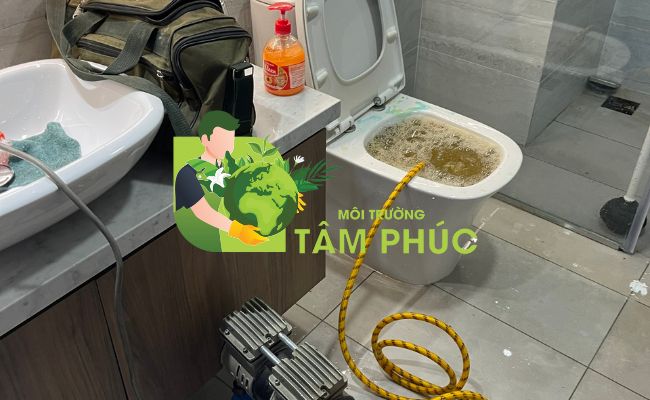 thông bồn cầu nghẹt tại Cần Đước