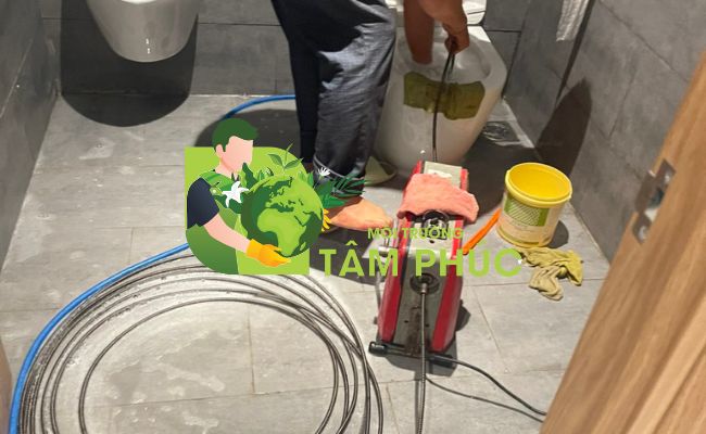 thông bồn cầu nghẹt tại Cần Đước