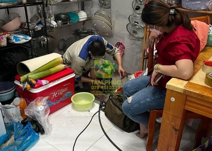 Thông cống nghẹt tại Dầu Tiếng tại nhà