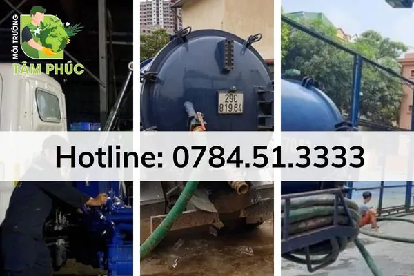 hút hầm cầu tại Gia Lai
