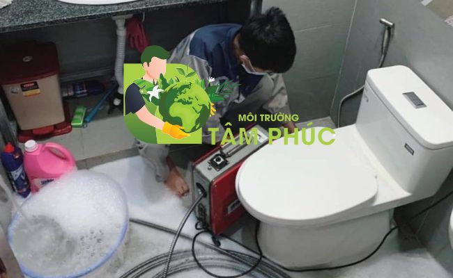 thông bồn cầu nghẹt tại Hương Trà