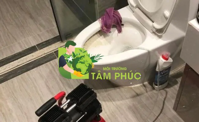 thông bồn cầu nghẹt tại Xuyên Mộc