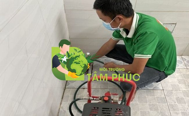 thông cống nghẹt tại Đức Huệ