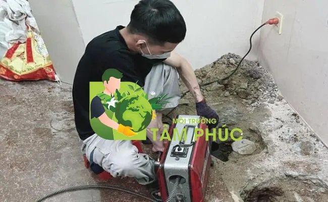 thông cống nghẹt tại Đức Huệ