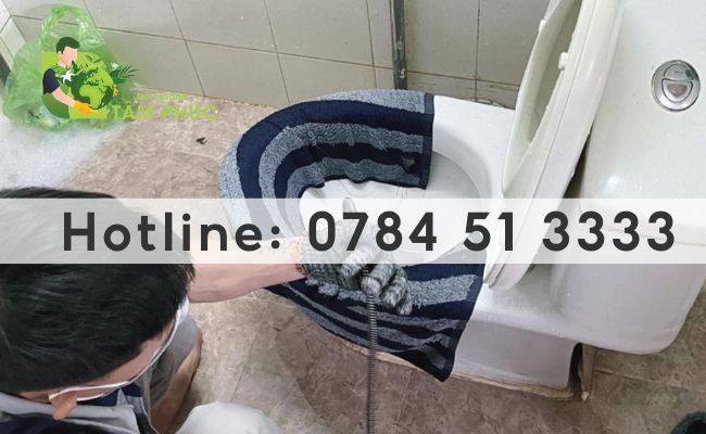 thông bồn cầu nghẹt tại Phong Điền