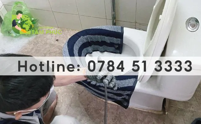 thông bồn cầu nghẹt tại Phong Điền