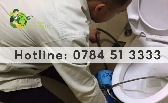 thông bồn cầu nghẹt tại Tân Phú