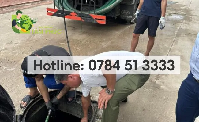 Hút hầm cầu tại Tân Phú