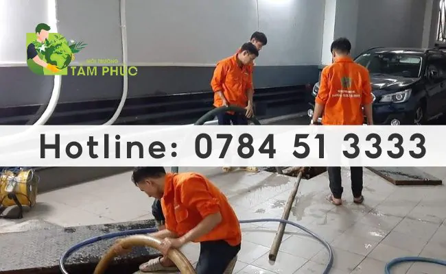 Hút hầm cầu tại Tân Phước