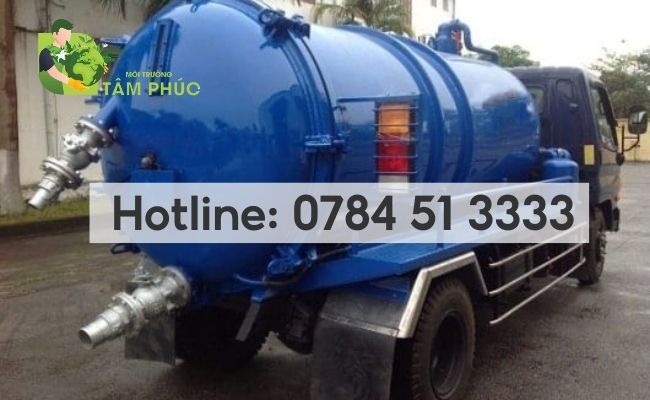 Hút hầm cầu tại Tân Phú