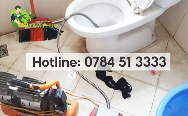 thông bồn cầu nghẹt tại Long Thành