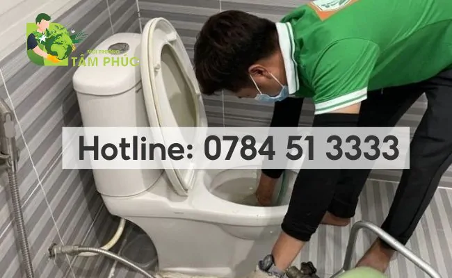 thông bồn cầu nghẹt tại Nhơn Trạch