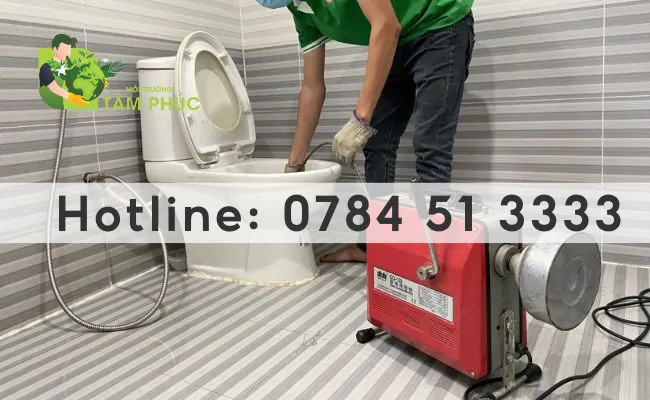 thông bồn cầu nghẹt tại Tân Phú