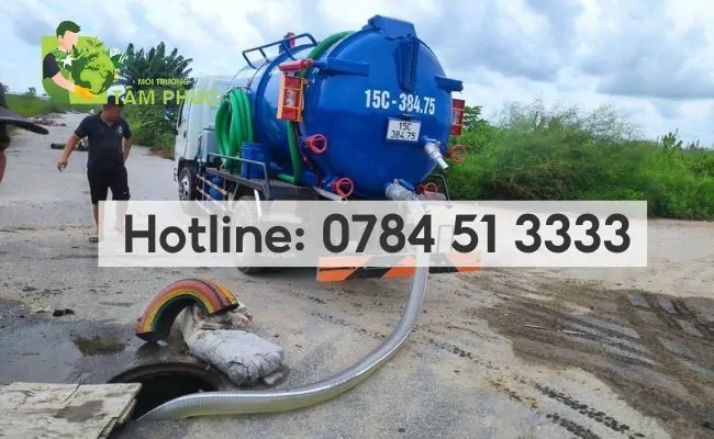 Hút hầm cầu tại Tân Phú