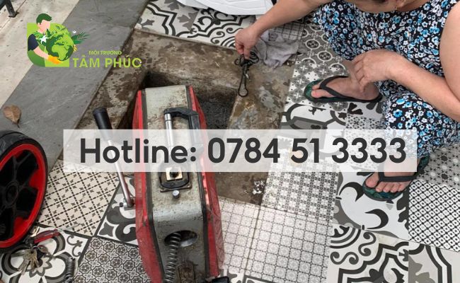 thông cống nghẹt tại Xuân Lộc
