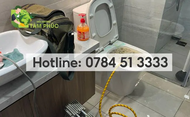Thông bồn cầu nghẹt tại Long Khánh bằng