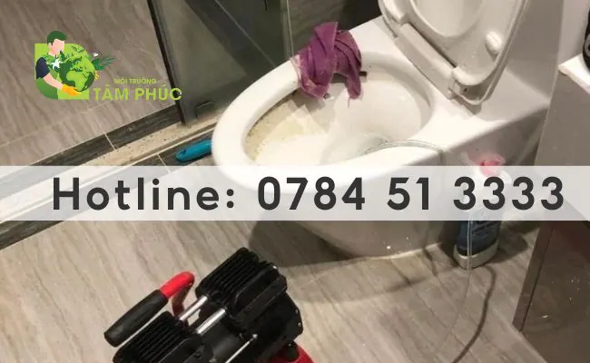 thông bồn cầu nghẹt tại Phong Điền