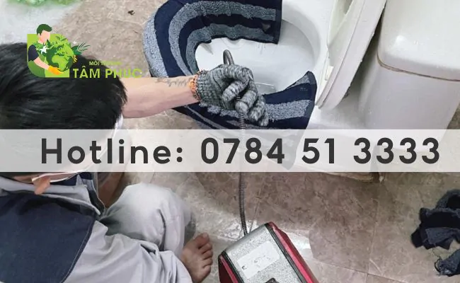 thông bồn cầu nghẹt tại Tân Phú
