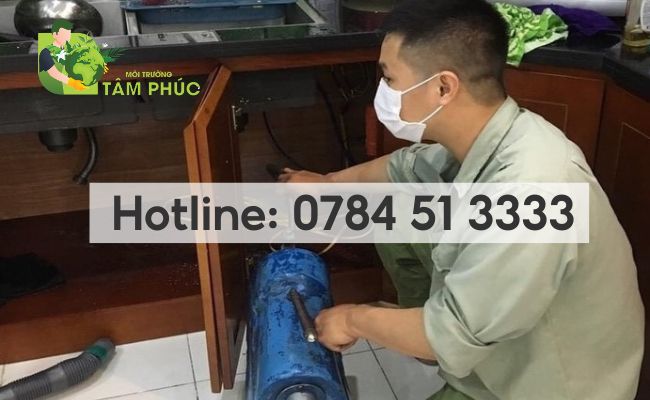 thông cống nghẹt tại Long Thành