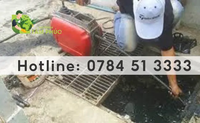 thông cống nghẹt tại Tân Phước