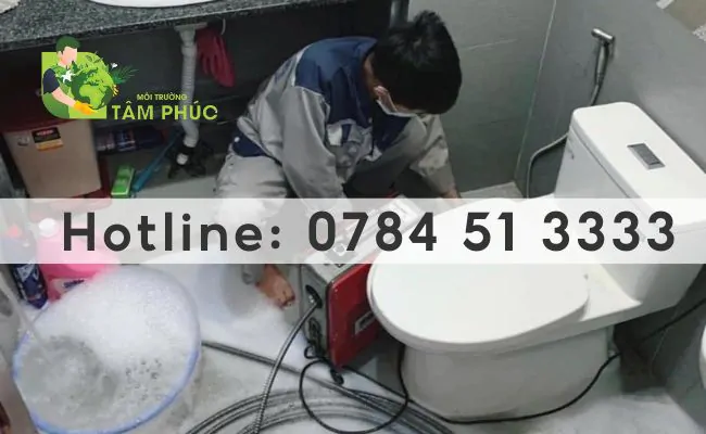 thông bồn cầu nghẹt tại Tân Châu