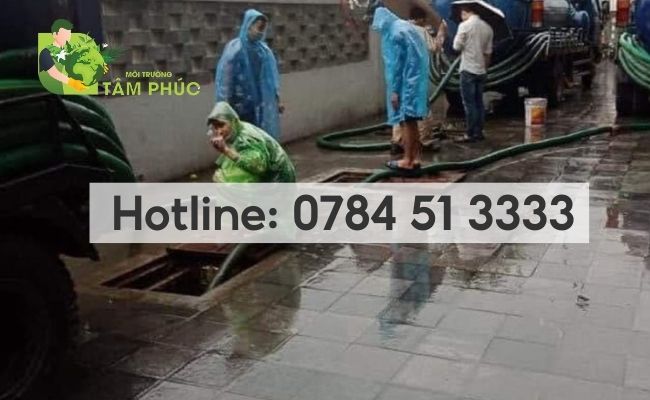 Hút hầm cầu tại Tân Phú