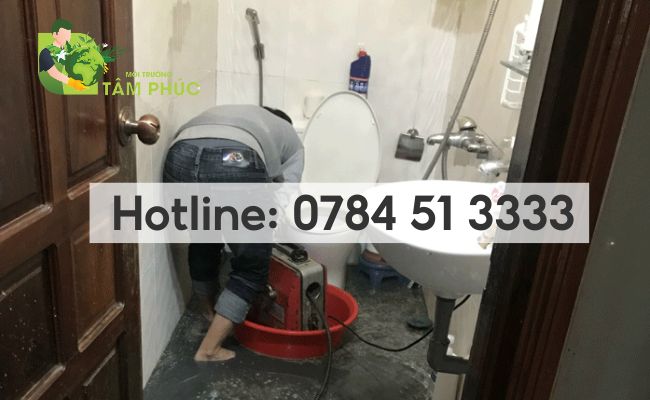 thông bồn cầu nghẹt tại Xuân Lộc