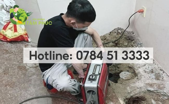thông cống nghẹt tại Xuân Lộc
