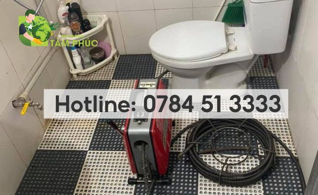 thông bồn cầu nghẹt tại Cẩm Mỹ