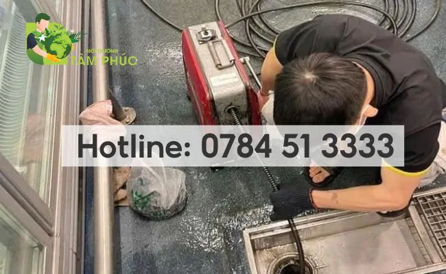 thông cống nghẹt tại Long Thành