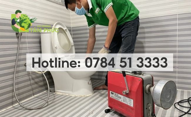 thông bồn cầu nghẹt tại Long Thành