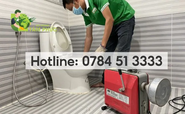 Thông bồn cầu nghẹt tại Long Khánh bằng