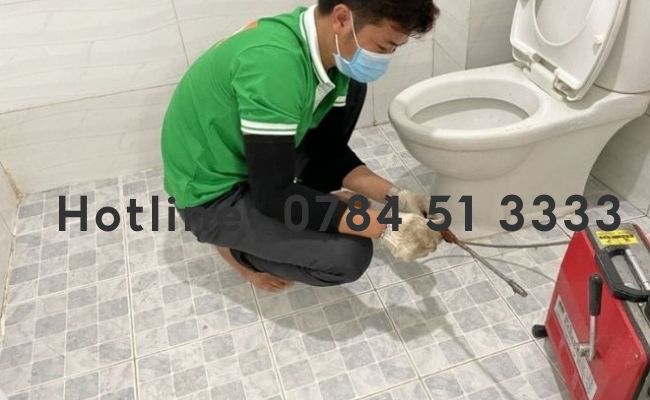 thông bồn cầu nghẹt tại Phong Điền