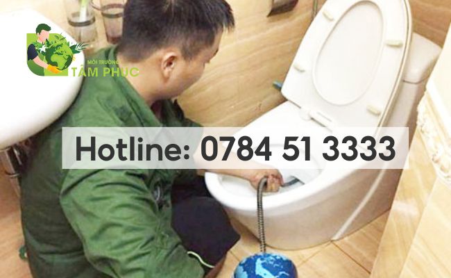 thông bồn cầu nghẹt tại Vĩnh Cửu