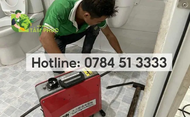 thông cống nghẹt tại Long Thành