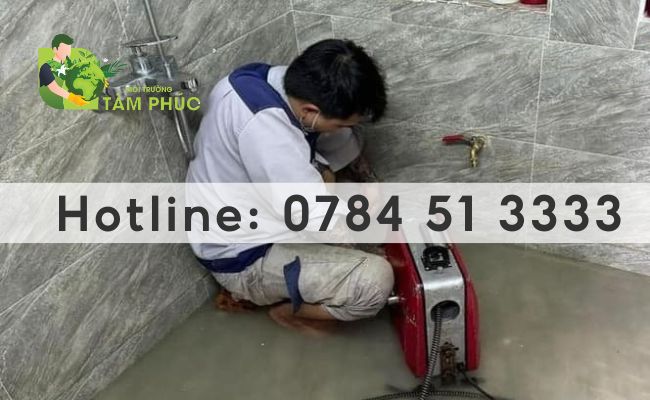 thông cống nghẹt tại Gò Công.