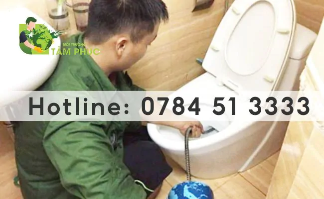 thông bồn cầu nghẹt tại Tân Châu