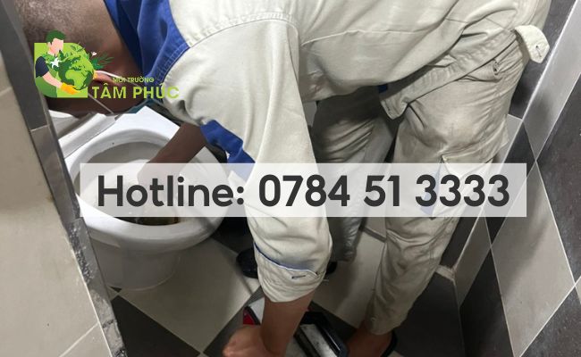 thông bồn cầu nghẹt tại Vĩnh Cửu