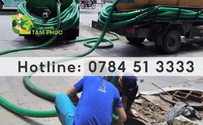 hút hầm cầu tại Hương Trà