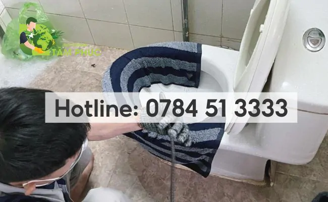 thông bồn cầu nghẹt tại Long Thành