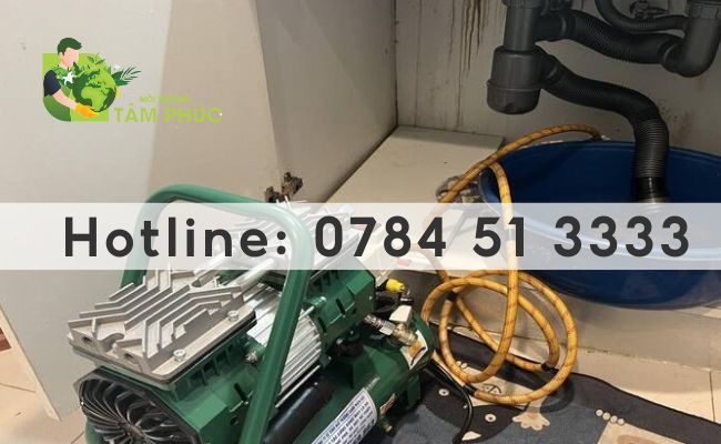 thông cống nghẹt tại Gò Công.