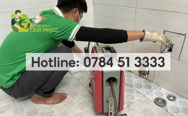thông cống nghẹt tại Xuân Lộc