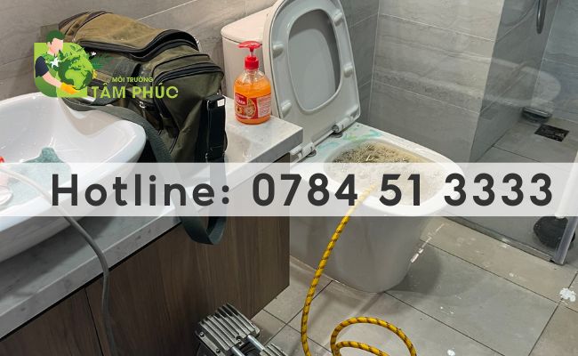 thông bồn cầu nghẹt tại Trảng Bom