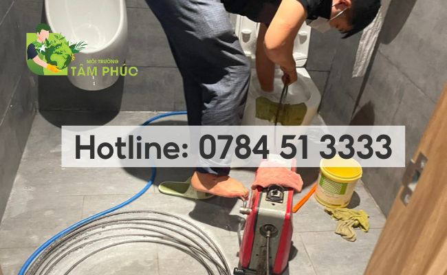 thông bồn cầu nghẹt tại Vĩnh Cửu