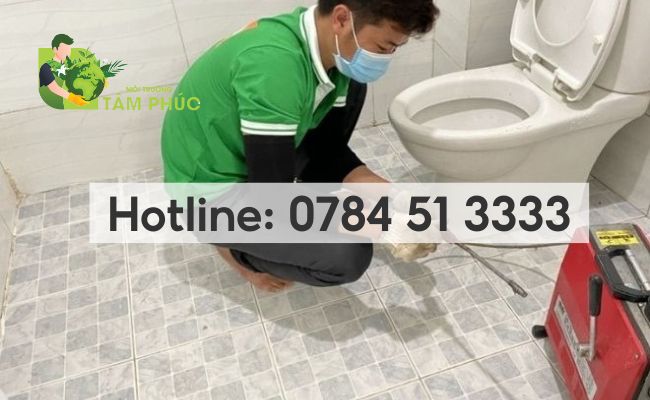 thông bồn cầu nghẹt tại Xuân Lộc