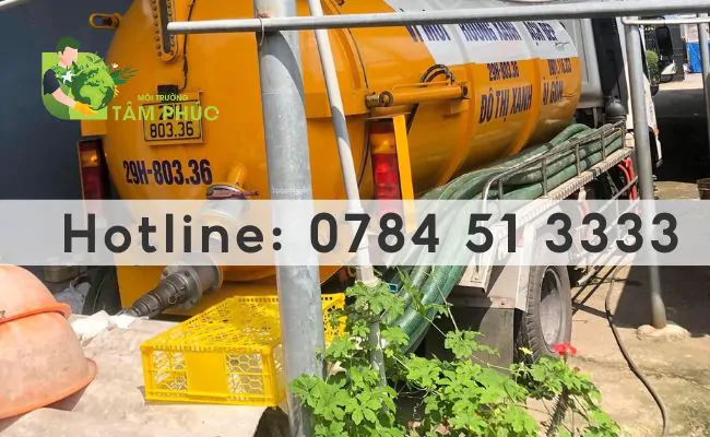 Hút hầm cầu tại Tân Biên, tỉnh Tây Ninh 