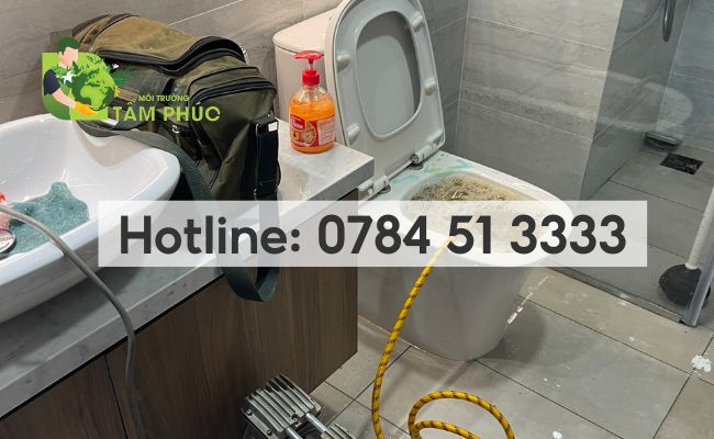 thông bồn cầu nghẹt tại Định Quán