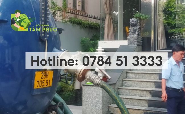 Hút hầm cầu tại Tân Phú